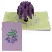 NEW Colorpop Jacaranda Tree Card