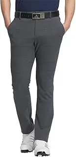 [adidas] Men's Textured Check Pants