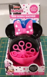 Disney's Minnie Mouse Bubble Machine - Blows Streams Of Bubbles