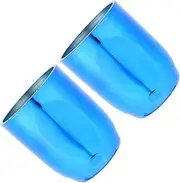 ibasenice 2pcs Stylish Dice Cup Portable Dice Holder for Bar Ktv Game Supplies Easy to Use