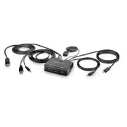 StarTech C2-D46-UAC-CBL-KVM 2-PORT HYBRID CABLE KVM SWITCH 4K DP