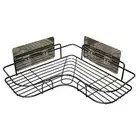 Shower Caddy Bathroom Corner Shelf Shower Rack with Adhesive Hooks No Drilling