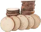 Unfinished Natural Wood Slices Wood Coaster Pieces Craft Wood kit Predrilled