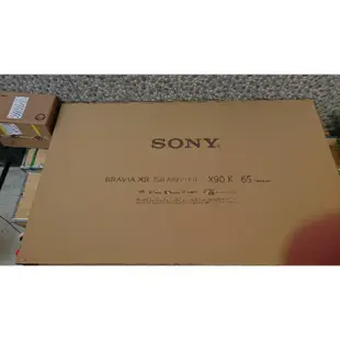 sony，XRM-65x90k，展示機，日本製， x90k，四年保固，家樂福直送，發票保卡都在