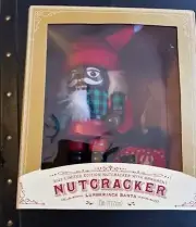 NIB WORLD MARKET AFRICAN AMERICAN 7” LUMBERJACK SANTA NUTCRACKER LTD. EDITION