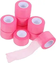 ibasenice 9 Rolls Badminton Racket Protection Tape PU Absorbent Grip for Tennis Rackets Shock Absorbing Film Durable Handle Wrap Multi Purpose Athletic Tape