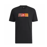 在飛比找PChome24h購物優惠-adidas 愛迪達 短袖上衣 CNY Tee 男款 黑 花