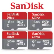 SD Card SanDisk 32GB 64GB 128G 256G 512G SDHC SDXC Micro Class 10 Camera Memory