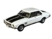 Trax 1:43 Opal Series TO04 1973 Holden Monaro GTS Sedan Glacier White/Black NEW