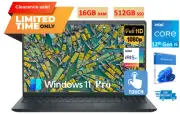 2025 Dell Inspiron 15 Touch Laptop 10-Core Intel i5, 16GB 512B SSD Win 11 Pro