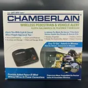 Chamberlain Wireless Motion Alert Security System - VGC RWA-300R/0120 New In Box