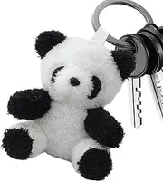 Bear Plush Bag - Plush Animal Bags, Bag Pendant | Soft Bear Backpack Ornament, Animal Keyring Pendant, Decorative Backpack Charm, 5 Inch Accessory For Purses Backpacks, Doll
