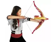 Disney Mulan Movie Warrior Princess Foam Dart Bow Nerf Elite Blaster Kids Toy