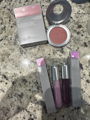 REM Beauty Bundle Of 3 Items ( 2 Lipgloss And Blush)