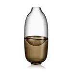 Kosta Boda Septum Brown Vase