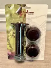 World Market Wine Saver ~ Vacuum Pump With Wine Stopper ~ NEW