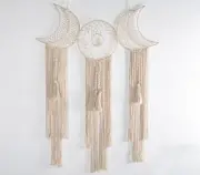 Celestial Trinity Macrame Wall Decor