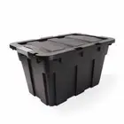 Heavy Duty 60L Large Plastic Storage Tub Container with a lid FREE SHIPPING