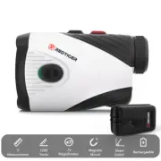 REDTIGER Golf Rangefinder Slope, 1000 Meters 7X Laser Range Finder, USB Charging