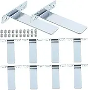 GAXIRE 1 Set Picture Frame Easel Back Support Stands Frame Support for Home Office Display Quick Installation with Included Screws Versatile Picture Stand for Various