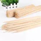 BBQ Bamboo Wooden BBQ Skewers Food Bamboo Meat tool Barbecue Party Disposable Lo