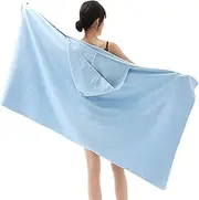 Bath Towel - 31.5 x 62.9 Inch Quick Dry Soft Gym Towel | Microfiber Absorbent Towel for Pool, Gym, Yoga, Beach, Sports