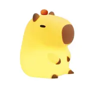 Capybara Night Light USB Rechargeable Touch Control Silicone Lamp