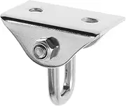 MOBUTOFU Set Hammock Fixed Buckle Steel Swing Hooks Brackets for Hanger Heavy Duty Swivel Hook for Hanging Chair Hammock Brackets for Hanging Hammock Hooks Swing Bolts