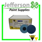Sia Siafix 75mm 3" Roloc P80 Grit Sanding Discs x50 - Grinding Panelshop