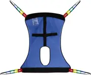 Full Body Universal Patient Lift Sling Mesh Medium with Commode Opening for Show