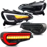 For 2012-2020 Toyota GT86 Subaru BRZ VLAND Headlights+Smoked LED Tail Lights Set