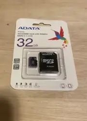 Adata MicroSDHC Card with Adapter 32GB UHS-I Memory Card
