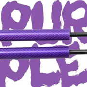 for 1998-2005 Toyota ALTEZZA SXE10 Front Hood Bonnet Modify Gas Struts Carbon Fiber Spring Damper PURPLE CARBON FIBER