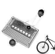 Cycling Wheel Lights - Rechargeable LED Wheel Light,Solar Powered Spoke Lamp Motion Sensor Colorful Cycle Decoration for Night Riding