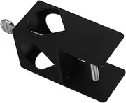 SEWACC Versatile Torch Holder Deck Clamp for Electric Torch Railing Clamp Iron Stand Suitable for Homes Offices