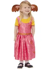 Sula Toddler Girls Bing Character Costume