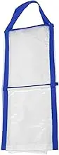 Portable Bulletin Board Storage Bag with Handles Transparent Poster Board Holder Art Storage Pocket for Organizing Artwork Travel and Supplies
