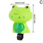 Cartoon Car Bell Horn Easy To Install Children's Balance Bike Bell Yalo Frog