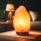 Salt Lamp Himalayan Salt Lamp 3-5 lbs Pink Crystal Rock For Bedroom & Home Décor