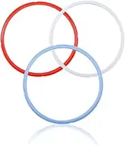 ACEmedia 3 Pack Silicone Sealing Ring 8 Quart Pressure Pot Electric Pressure Pot Sealing Ring Silicone Sealing Ring