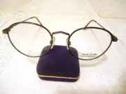 Vintage Daniel Hunter Rem Eyeglass Frames Eggplant Antique 50/19 145 Lot 223