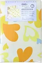Merry Night L3-601-17 Heart Covering Set 3-Piece Comforter Single Size, Orange
