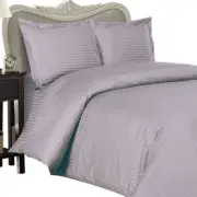 1200 Thread Count 100% Egyptian Cotton Sheet Set 1200 TC KING Lavender Stripe