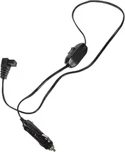ibasenice Heavy Duty Power Cord Switch for Car Fridge 12v/24v Universal Car Freezer Power Supply Cord