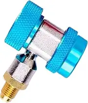 Lmyit Quick Coupler Access Tee,Quick Coupler Adapter - Quick Precise Adjustable Connector for Automotive Auto RV Use