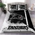 Penrith Panthers Quilt Doona Cover NRL Bedding Set Double Kid Men Gift Bed Cover