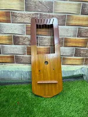 7 Metal Strings Lyre Harp Musical Instruments Rosewood Harp & String Set,Key,Bag
