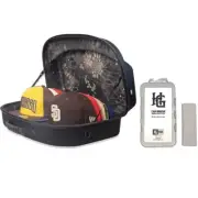 Homiegear Hat Carrier Case with Cleaning Brush, Water Resistant Storage Bag,