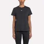 REEBOK ID TRAIN SUPREMIUM TEE [100075423] 女 T恤 舒適 圓領 寬鬆 黑