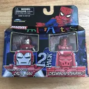 Minimates Marvel Universe Silver Centurion Iron Man & Crimson Dynamo 2-pk MISB
